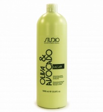 Kapous Studio Бальзам увлажняющий для волос с маслами авокадо и оливы 1 л