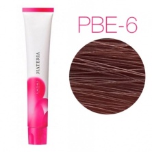 PBe-6 Темный блондин розово-бежевый Lebel Materia 3D Перманентная краска для волос 80 ml