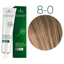 Краска для волос Schwarzkopf Professional Essensity 8-0  светлый русый натуральный, безаммиачный краситель, 60мл