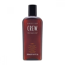 Шампунь 3 в 1 American Crew Hair and Body Care 3 in 1 Shampoo Conditioner Body Wash для волос и тела 250 мл.
