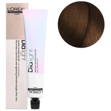 Тонирующая краска для волос Loreal Professional Dia Light 6.34 темный блондин золотисто - медный 50 мл