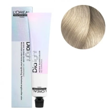 Краска для волос Loreal Professional Dia Light 10.01 Молочный коктейль Очень светлый натуральный пепельный 50 мл