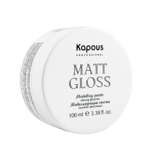 Моделирующая паста для волос сильной фиксации Kapous Professional Styling Matt Gloss 100 мл