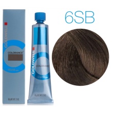 Goldwell Colorance 6SB - Тонирующая крем - краска для волос серебристо-коричневый 60 мл