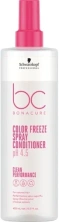 Спрей-кондиционер для окрашенных волос - Schwarzkopf Professional Bonacure Clean Performance Color Freeze Spray Conditioner 400 ml