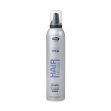 LISAP MILANO Мусс-гель для создания эффекта мокрых волос Hair Gel Mousse Wet Effect HIGH TECH 300 мл