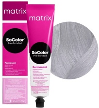 Стойкая крем - краска с окислением Matrix Socolor Beauty 10SP Очень - очень светлый блондин серебристый жемчужный 90 мл