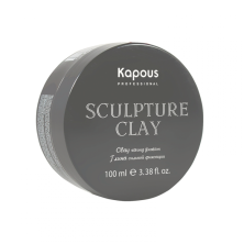 Глина для укладки волос нормальной фиксации Kapous Professional Styling Sculpture Clay 100 мл