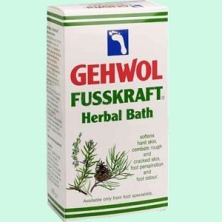Травяная ванна Gehwol Fusskraft Herbal Bath 400 гр