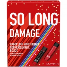 Matrix Total Results So Long Damage - Подарочный Набор для восстановления поврежденных волос (Шампунь 300 мл, кондиционер 300 мл)