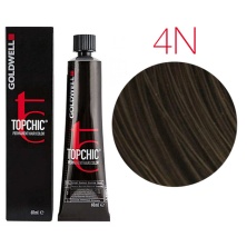 Goldwell Topchic 4N (средне - коричневый) - Cтойкая крем краска 60 мл