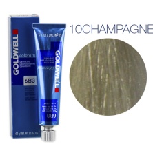 Goldwell Colorance 10 Champagne - Тонирующая крем - краска для волос шампань экстра блонд 60 мл