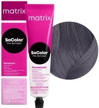 Стойкая крем - краска с окислением Matrix Socolor Beauty 6SP Темный блондин серебристо - жемчужный 90 мл