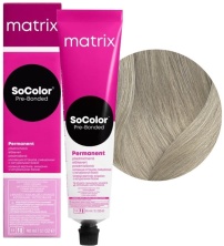 Стойкая крем - краска с окислением Matrix Socolor Beauty 10AV очень - очень светлый блондин пепельно - перламутровый 90 мл
