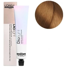 Тонирующая краска для волос Loreal Professional Dia Light 8.34 светлый блондин золотисто - медный 50 мл
