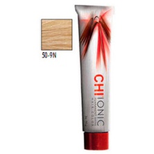 Стойкая Безаммиачная краска для волос CHI Ionic 50 - 9 N (СВЕТЛО - РУСЫЙ) 90 мл