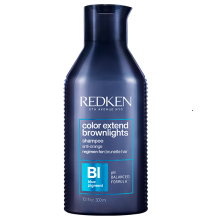 Redken Color Extend Brownlights Shampoo - Нейтрализующий шампунь для тёмных волос 300 мл