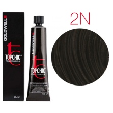 Goldwell Topchic 2N (черный натуральный) - Cтойкая крем краска 60 мл