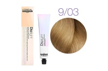 Тонирующая краска для волос Loreal Professional Dia Light 9.03 молочный коктейль золотистый 50 мл