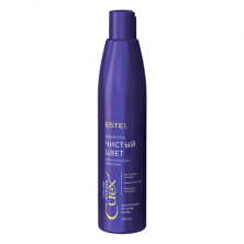 Шампунь Серебристый для холодных оттенков блонд - Estel Curex Color Intense Silver Shampoo 300 ml