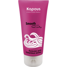 Бальзам для кудрявых волос - Kapous Professional Smooth and Curly Balm for Curls 200 мл