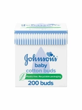 JOHNSON'S BABY Ушные ватные палочки 200 шт