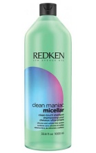 Шампунь на основе мицеллярной воды для глубокого очищения Redken Clean Maniac Shampoo 1000 мл