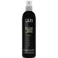 Термозащитный спрей для выпрямления волос Ollin thermo protective hair straightening spray 250 мл