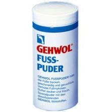 Пудра для решения проблемы влажных ног, грибка и неприятного запаха Gehwol Fuss - Puder 100 гр