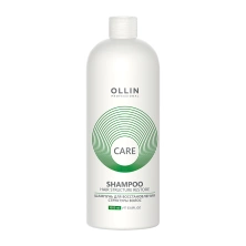 OLLIN CARE Шампунь для восстановления структуры волос 1000 мл/ Restore Shampoo