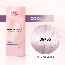 Гель-крем краска WELLA PROFESSIONAL Shinefinity 09/65 Розовое Сияние