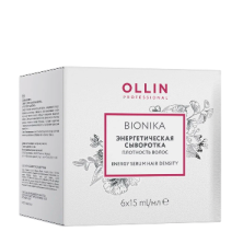 OLLIN BioNika Энергетическая сыворотка Плотность волос 6х15мл
