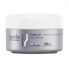 Эластичный волокнистый гель Londa Professional Styling Texture Fiber Up Texture Gum для укладки волос экстрасильной фиксации 75 мл.