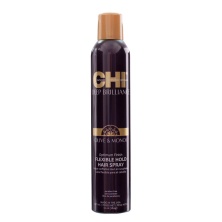 Лак для волос эластичной фиксации CHI Deep Brilliance Olive&Monoi Hair Spray Flexible Hold 284 г
