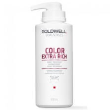 Уход за 60 секунд для блеска окрашенных волос Goldwell Dualsenses Color Exrta Rich 60SEC Treatment 500 мл