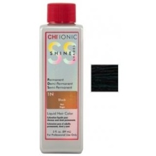 CHI Ionic Shine Shades Liquid Color - Жидкая Краска для Волос 1N (черный) 89 мл
