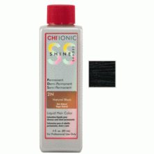 CHI Ionic Shine Shades Liquid Color - Жидкая Краска для Волос 2N (натуральный черный) 89 мл