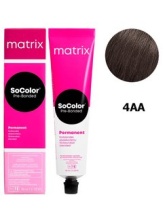 Крем-краска для волос — Matrix SoColor Pre-Bonded 4AA (Шатен глубокий пепельный)