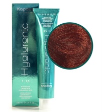 Kapous Professional HY Крем - краска с гиалуроновой кислотой 6.66 интенсивно - красный темный блонд 100 мл