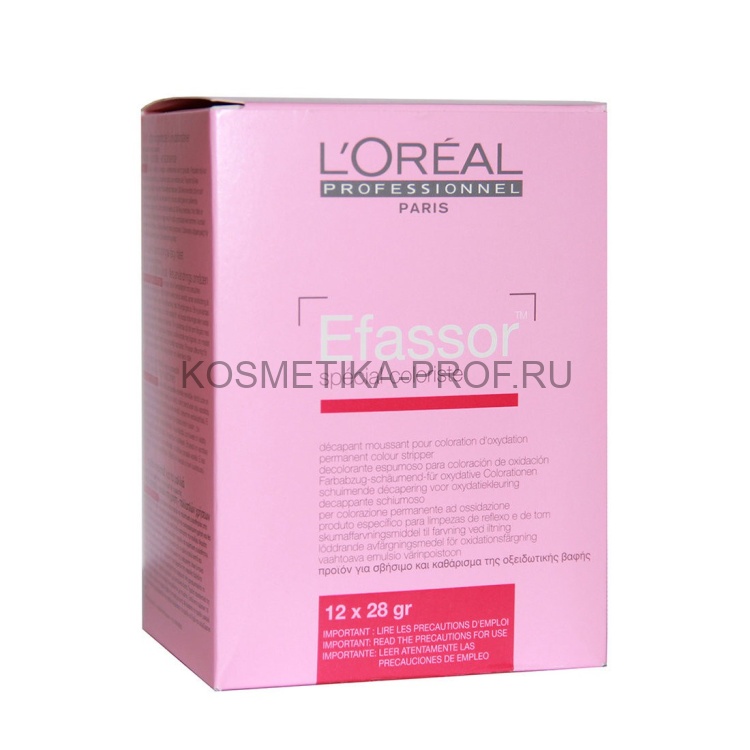 Средство для удаления искусственного пигмента L'Oreal Professionnel Efassor 28 г