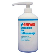 Эмульсия питательная для массажа, укрепление вен Gehwol Emulsion Fubmassage Геволь 500 мл
