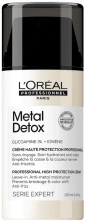 Несмываемый крем с высокой степенью защиты -Loreal Professionnel Metal Detox Creme 100 ml