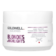 Интенсивный уход за 60 секунд для осветленных и мелированных волос Goldwell Blondes & Highlights 60 sec Treatment 200 мл