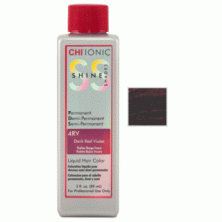 CHI Ionic Shine Shades Liquid Color - Жидкая Краска для Волос 4RV(тёмный красно - фиолетовый) 89 мл