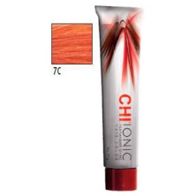 Стойкая Безаммиачная краска для волос CHI Ionic 7 C (ТЁМНЫЙ БЛОНДИН МЕДЬ) 90 мл