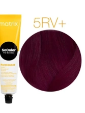 Крем-краска для волос — Matrix SoColor Pre-Bonded 5RV+ (Светлый Шатен Красно-Перламутровый+)