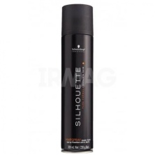 SILHOUETTE Безупречный Лак для волос ультрасильной фик.ЧЕРНЫЙ Hairspray super hold 300 ml