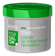 Интенсивная маска для волос ESTEL TOP SALON PRO.ВОССТАНОВЛЕНИЕ, 500 мл