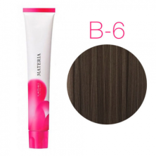 B-6 Тёмный блондин коричневый Перманентная краска для волос Lebel Materia 3D 80 ml