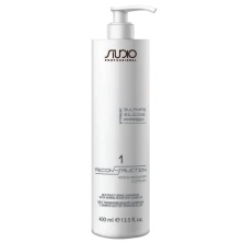 Kapous Studio Professional Total Reconstruction Shampoo Восстанавливающий шампунь с амино-бустер комплексом 400 мл